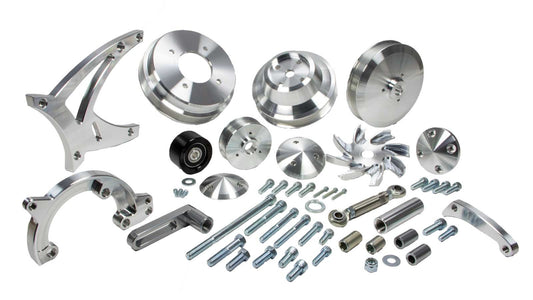 March Performance Pontiac V8 Serpentine Conv Kit MPN MPP13105 For Pontiac