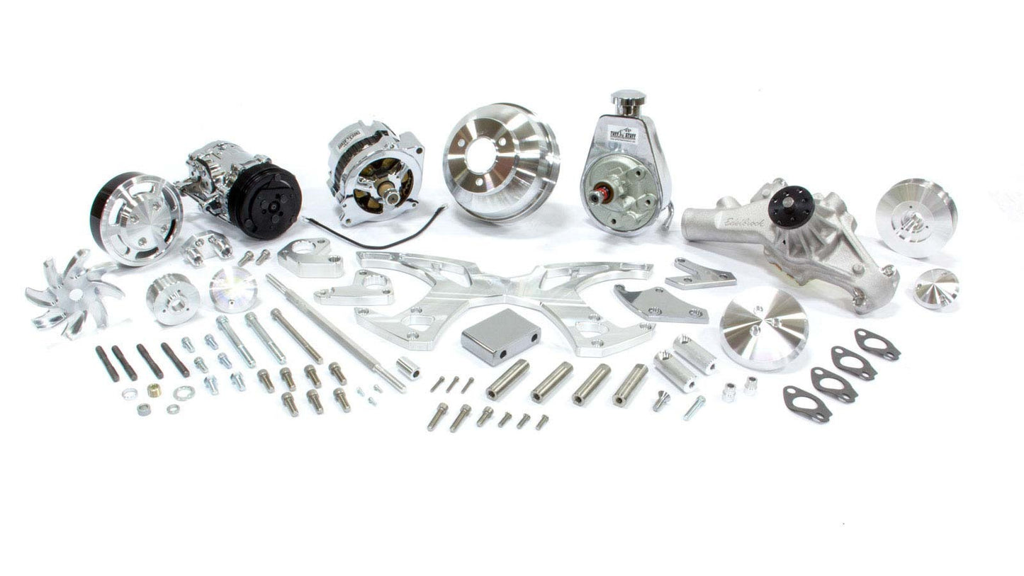 March Performance BBC Style Track Pulley System SWP MPN MPP21255 For Chevy