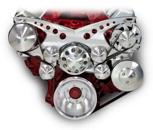 March Performance Track Pulley Set Chryslr 383/440/426 MPN MPP40725 For Mopar B / RB-Series