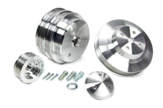 March Performance Serpentine Pulley Set 3 pc. MPN MPP6330 For Chevy