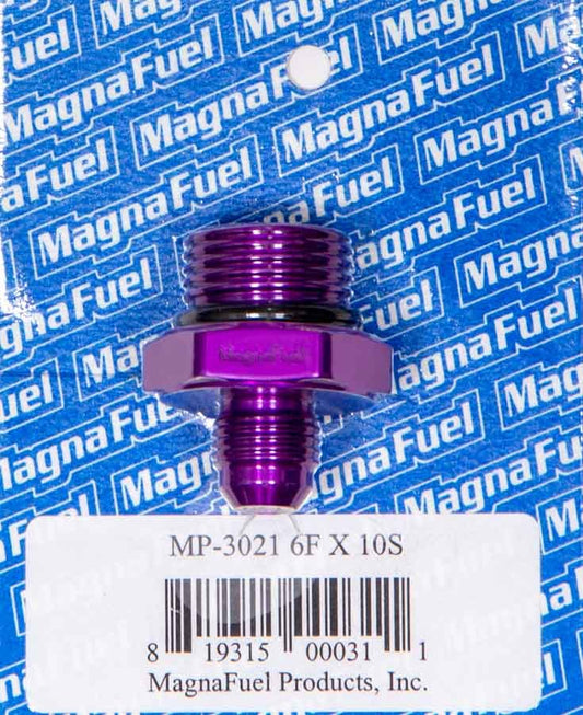 Magnafuel/Magnaflow Fuel Systems #6 to #10 O-Ring Male Adapter Fitting MPN MRFMP-3021