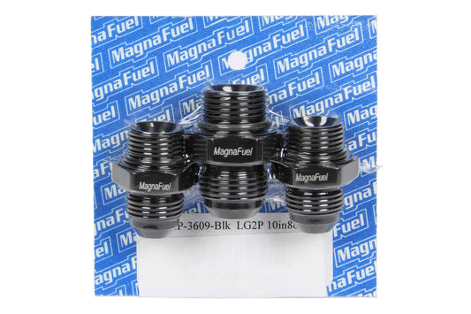 Magnafuel/Magnaflow Fuel Systems 9833 Regulator Plumbing Kit 10AN/8AN Lines MPN MRFMP-3609-BLK