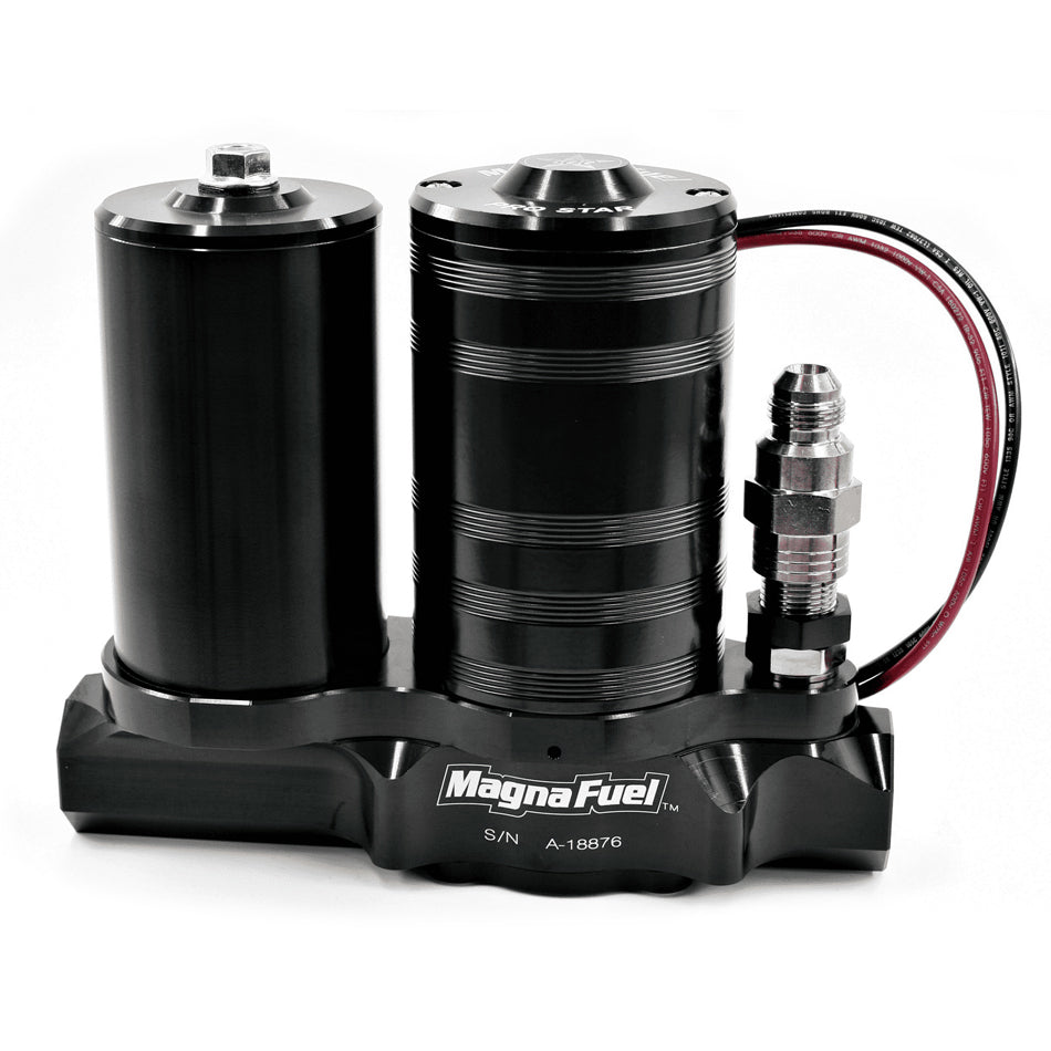MAGNAFUEL/MAGNAFLOW FUEL SYSTEMS  ProStar 500 Electric Fuel Pump w/Filter   MRFMP-4450-BLK