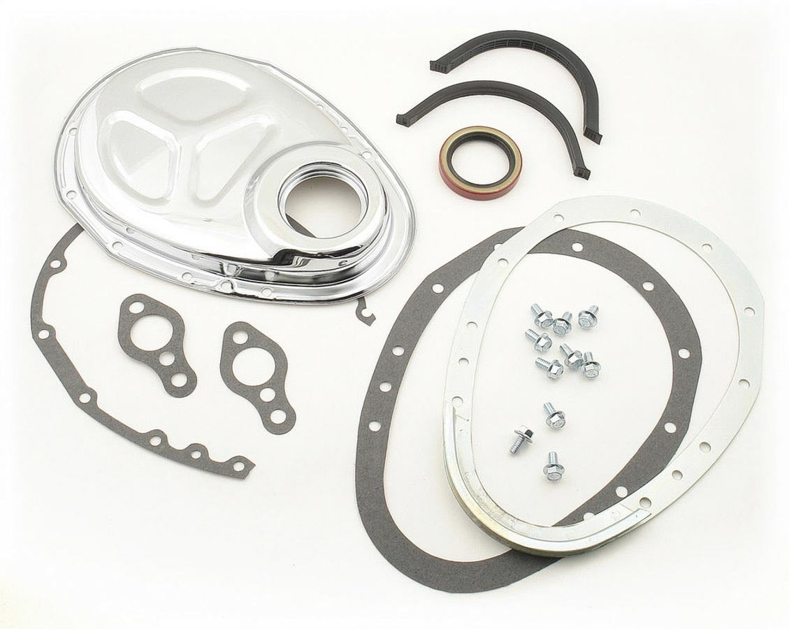 Mr. Gasket Chrome Tmg Cvr Kit MPN MRG1099 For Chevy, GM V6