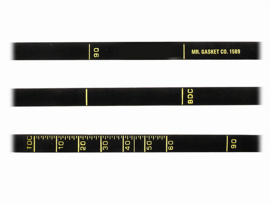 MR. GASKET  Bbc 7in Timing Tape    MRG1589