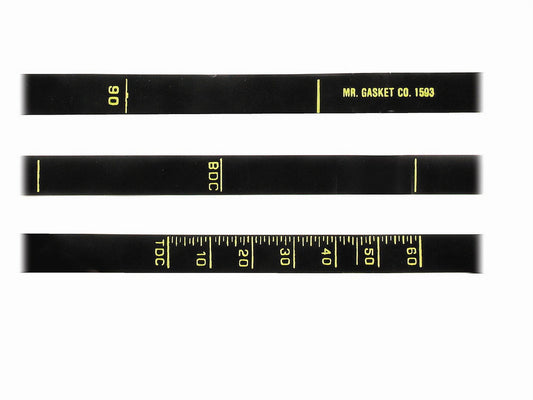 MR. GASKET  BB Mopar 7-1/4in Timing Tape   MRG1593