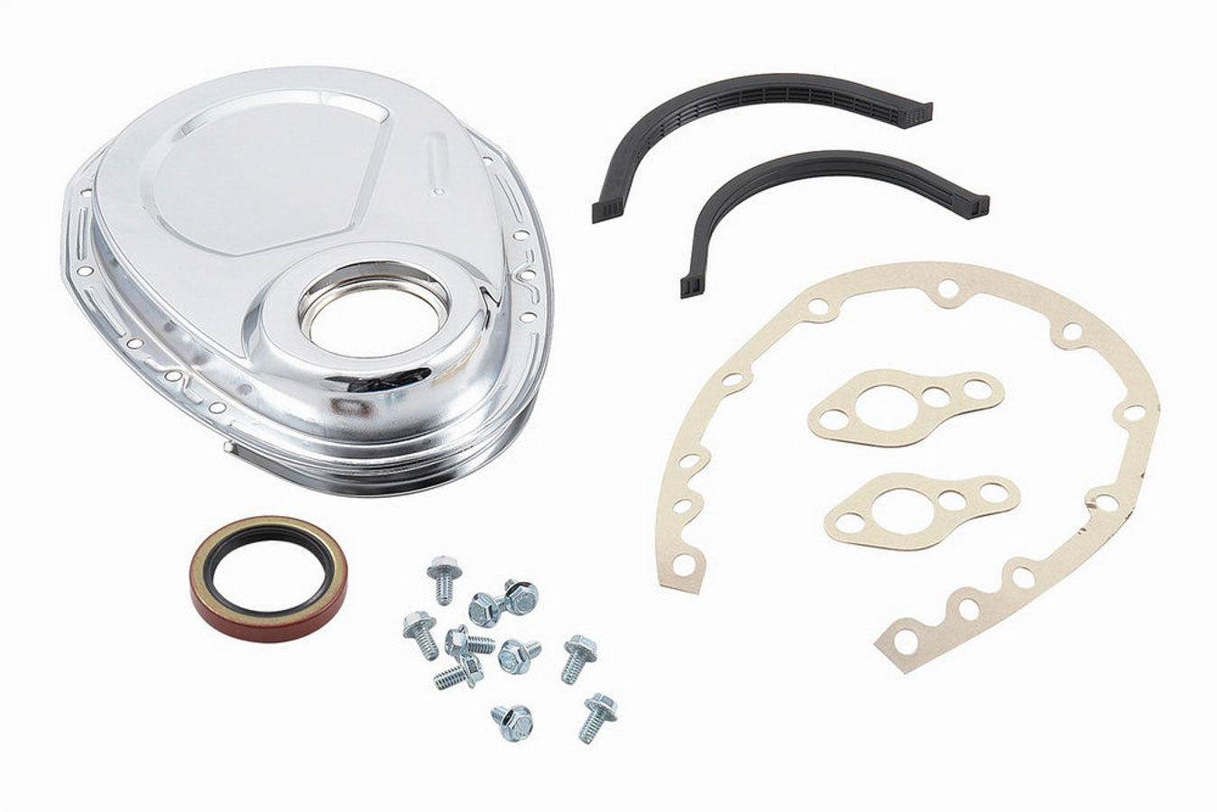 Mr. Gasket Sb Chevy Chrm. Tmg. Cvr. MPN MRG4590 For Chevy, GM V6