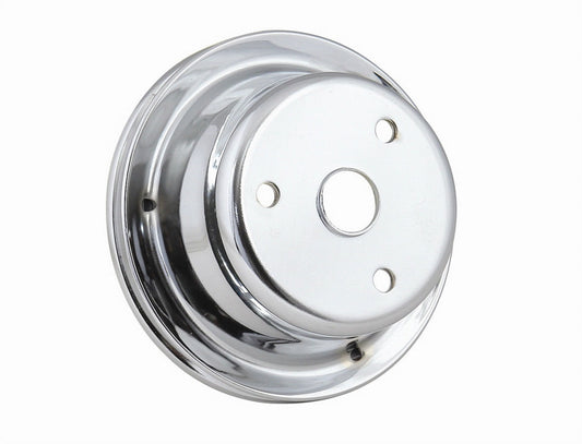 MR. GASKET  Chrome Crank Pulley Single Groove  MRG4976