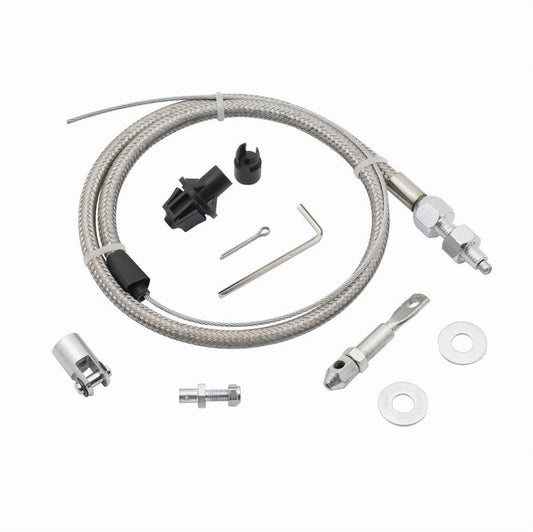 MR. GASKET  Throttle Cable Kit  - Steel Braided style   MRG5657