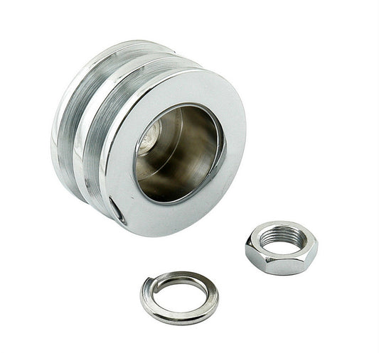 MR. GASKET  Chrome Gm Dbl Alt Pulley   MRG6809