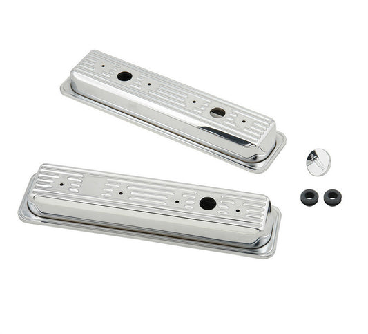 Mr. Gasket 87-up SBC Valve Covers MPN MRG9415 For Chevy
