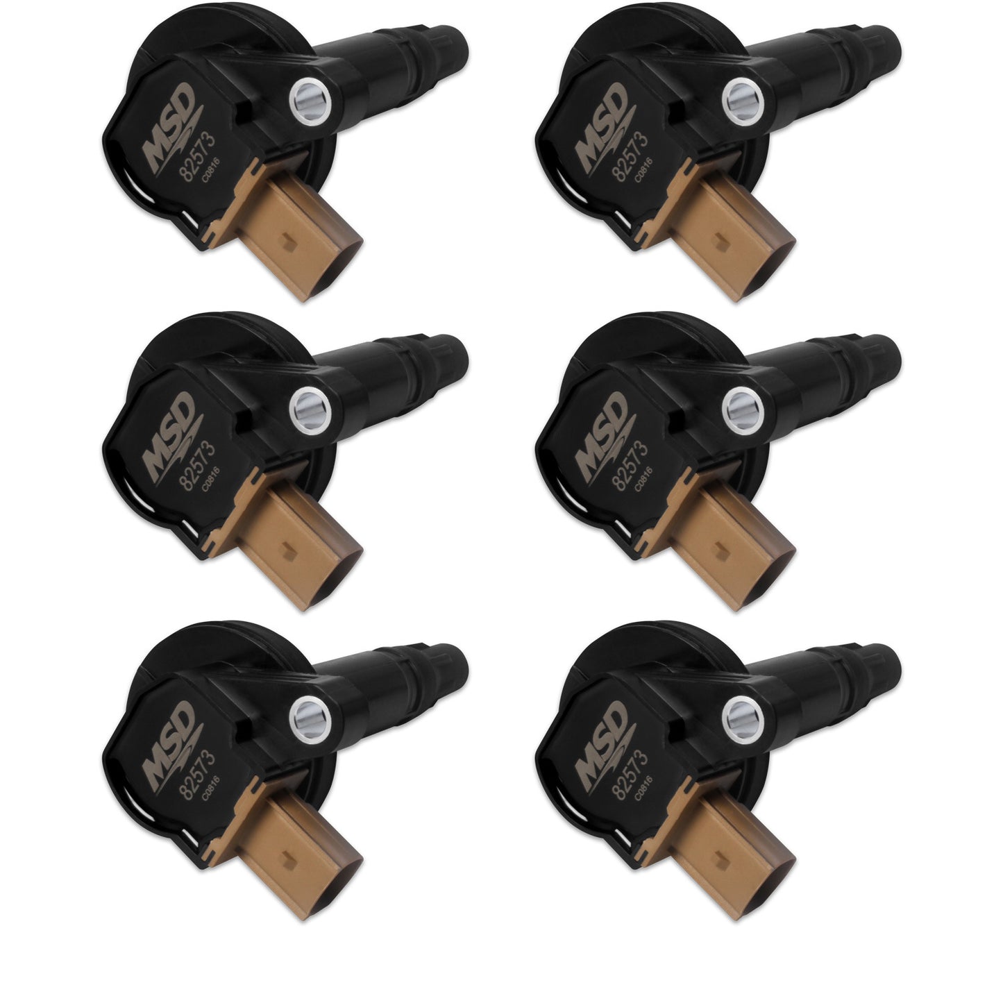 MSD IGNITION  Coils 6pk Ford Eco-Boost 3.5L V6   Black  MSD825763