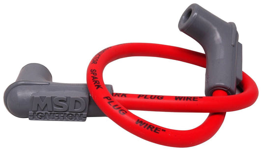 MSD IGNITION  HEI 8.5 Coil Wire - Red 18in Long   MSD84059