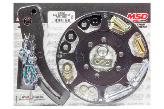 MSD IGNITION  BBC Crank Trigger Kit Black   MSD86203