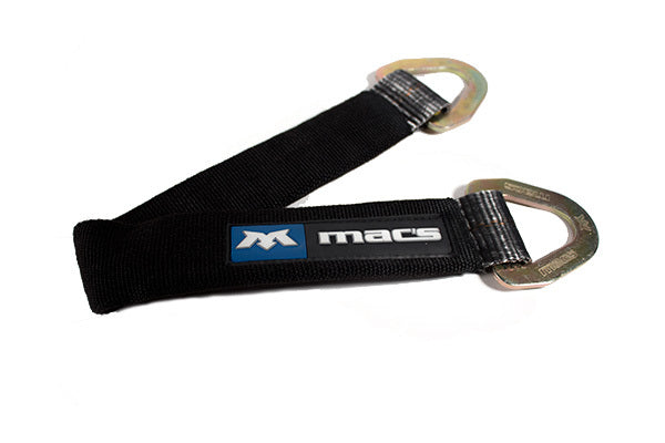 MACS CUSTOM TIE-DOWNS  Axle Strap 2in x 40in    MTD121740