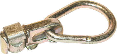MACS CUSTOM TIE-DOWNS  Double Stud Tie Down Ring w/Pear Shaped Ring   MTD310004