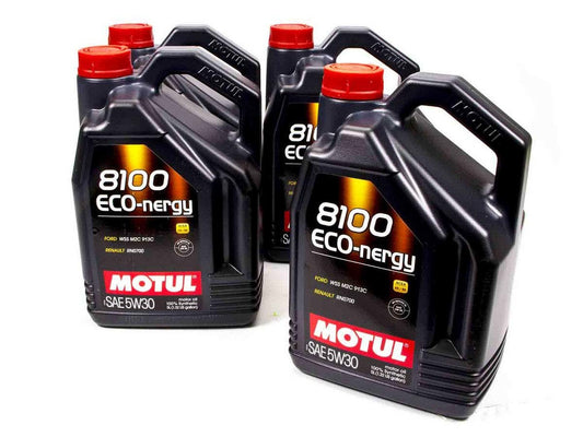 MOTUL USA  8100 Eco-Nergy 5w30 Oil Case/4-5 Liters   MTL102898-4