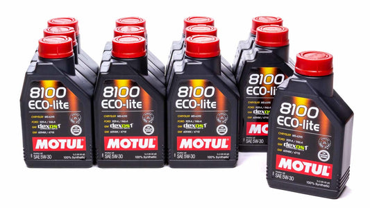 MOTUL USA  8100 Eco-Lite 5w30 Case 12 x 1 Liter Dexos1   MTL108212-12