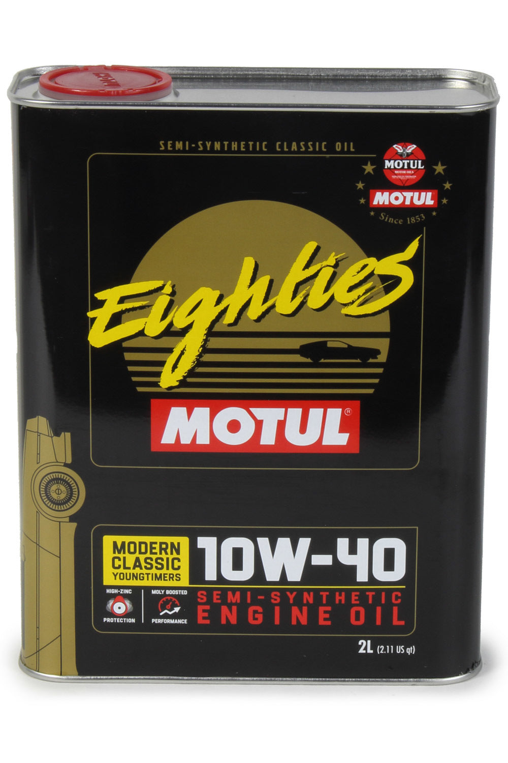 MOTUL USA  Classic Eighties Oil 10w 40  2 Liter   MTL110619