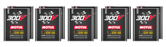 MOTUL USA  300V Competition Oil 5w50 Case 10 x 2 Liter  MTL110859-10