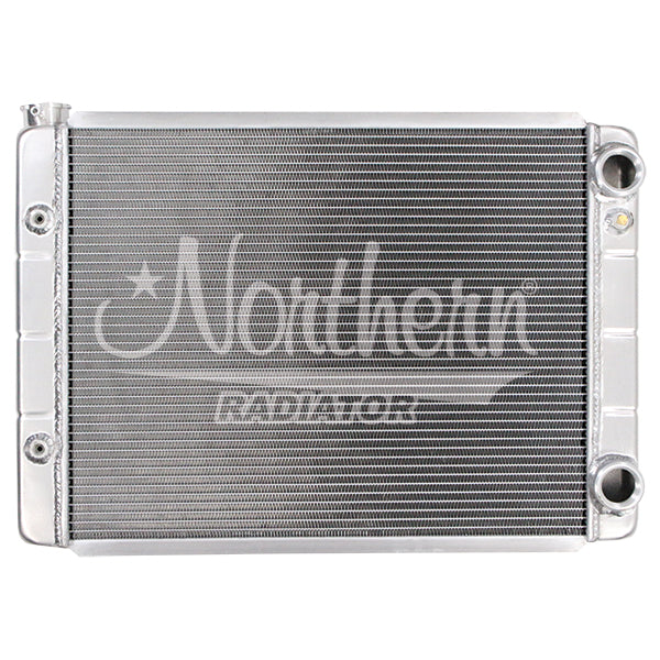 Northern Radiator GM Radiator Dual Pass 19 x 28 Changeable Inlet MPN NRA204129 For GM