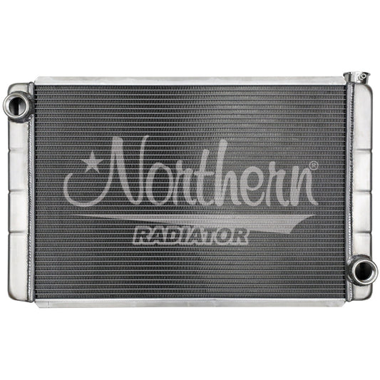 Northern Radiator Radiator Dual Pass 31x19 Interchangeable Inlet MPN NRA204139 For GM
