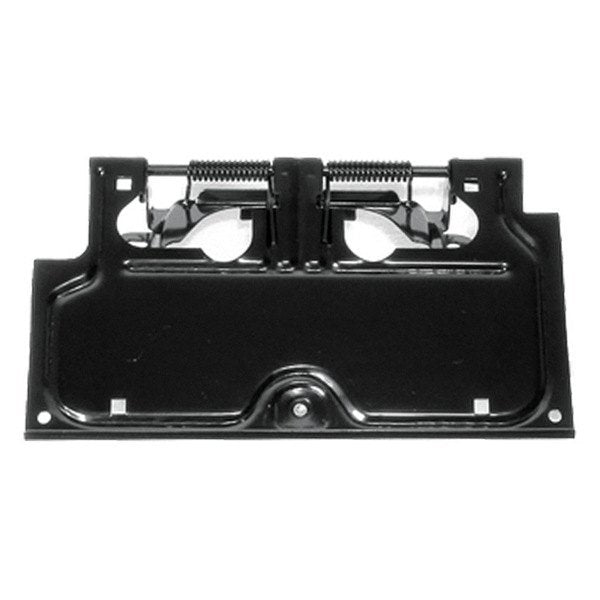 OMIX-ADA  License Plate Bracket  B lack; 87-95 Jeep Wrangle   OMI11233.01