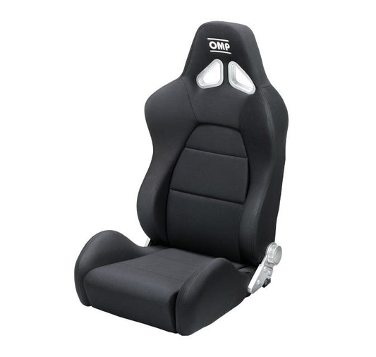 OMP RACING, INC.  Design 2 Seat Black Tube Steel Frame Reclining  OMPHA736EN