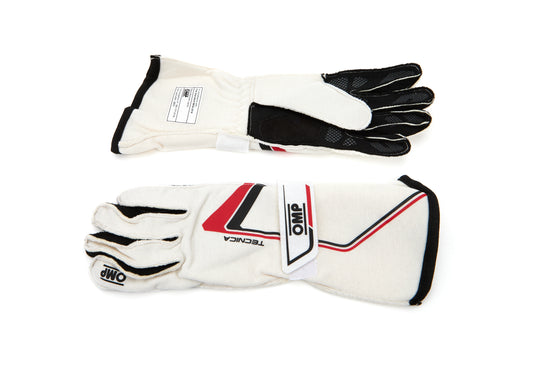 Omp Racing, Inc. Tecnica Gloves White Large MPN OMPIB0-0772-A01-020-L
