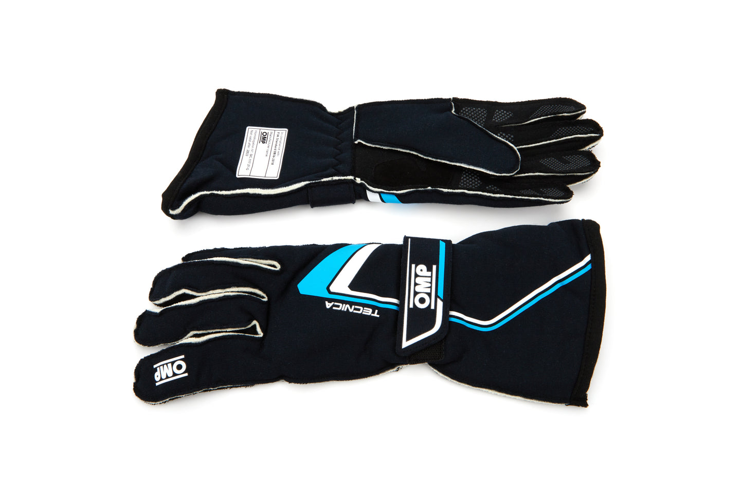 Omp Racing, Inc. Tecnica Gloves Blue And Cyan X Small MPN OMPIB0-0772-A01-244-XS