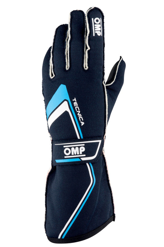 OMP RACING, INC.  TECNICA Gloves Blue And Cyan Size X Small  OMPIB772BCXS