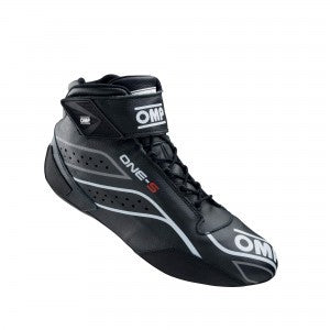 OMP RACING, INC.  One EVO XR Shoes Black 46 FIA 8856-2018  OMPIC0-0805-B01-071-46