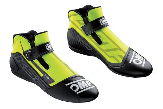 OMP RACING, INC.  KS-2 Shoes Fluo Yello And Black Size 33  OMPIC82505933