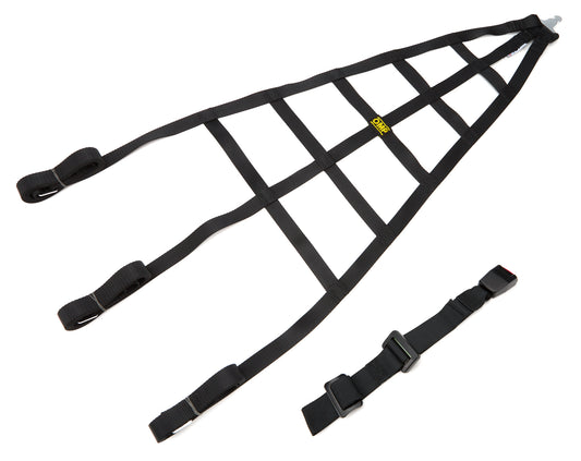 OMP RACING, INC.  Window Net Racing Polyester Black  OMPNA0-1876