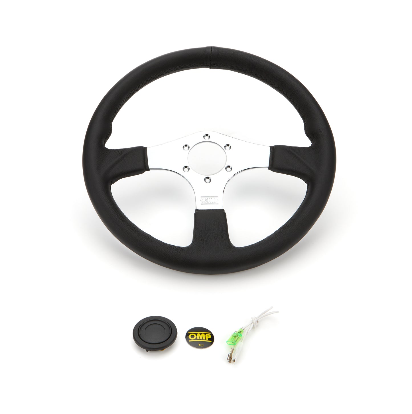 OMP RACING, INC.  ASSO Steering Wheel 350mm Black   OMPOD0-2019-189