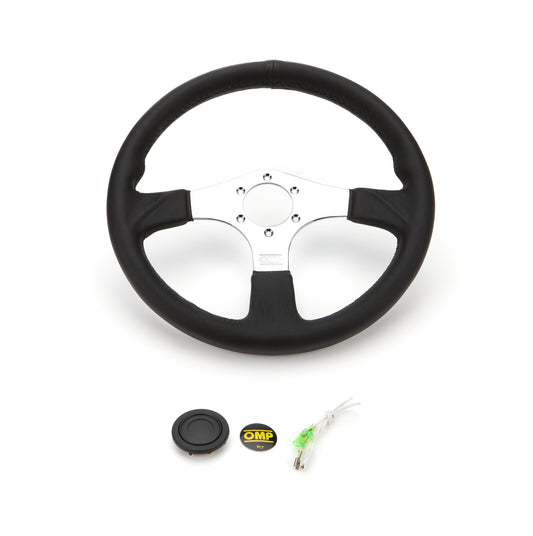 OMP RACING, INC.  ASSO Steering Wheel 350mm Black   OMPOD0-2019-189