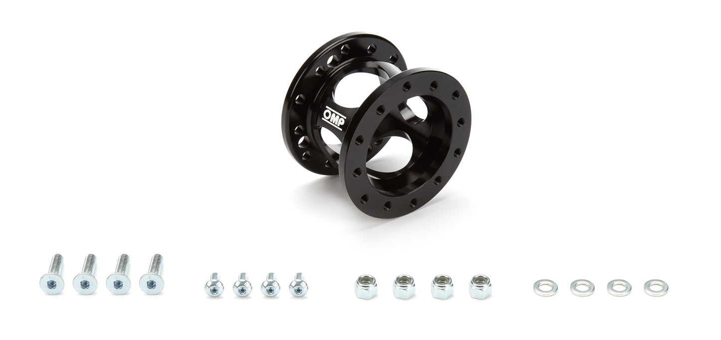 OMP RACING, INC.  Steering Wheel Spacer Fixed Black   OMPOS0-0023-071