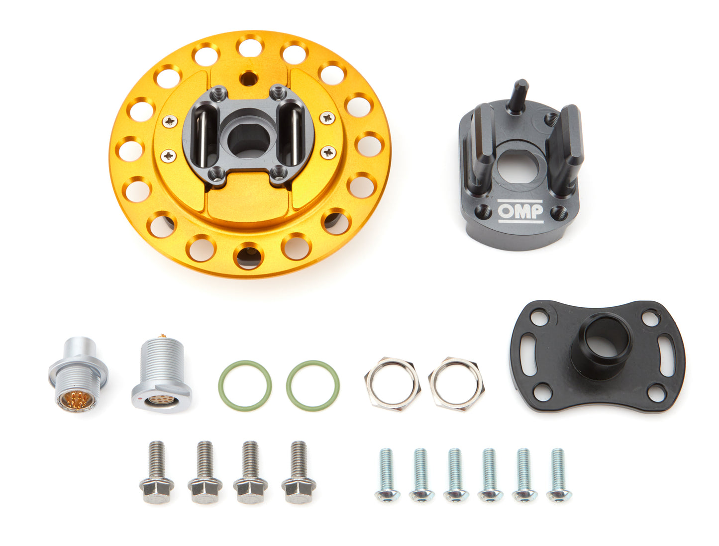 OMP RACING, INC.  Quick Release Hub Welded With 11 Pole Connection  OMPOS0-0024-A04