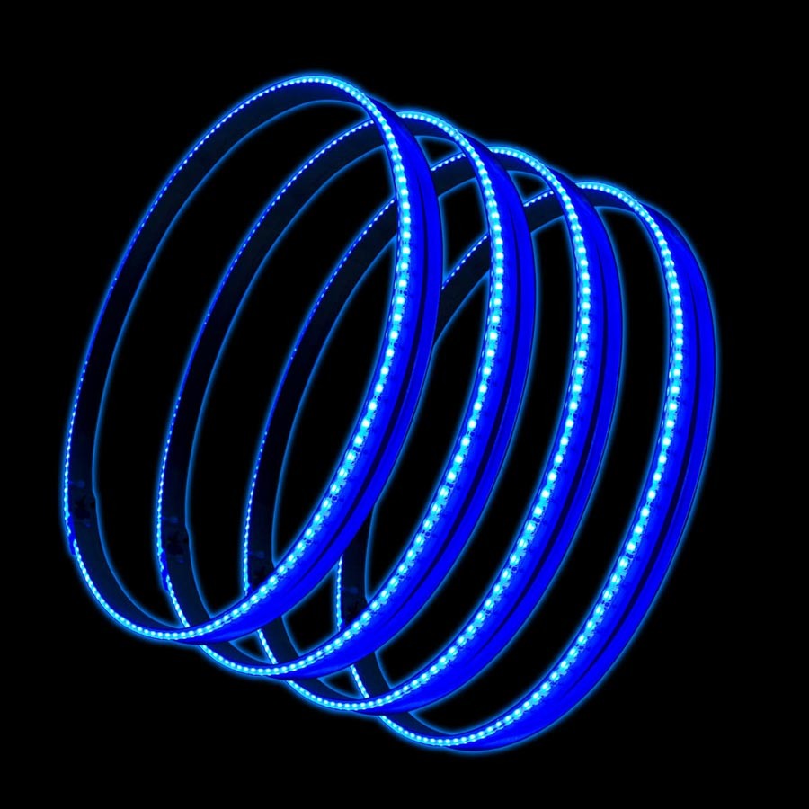 ORACLE LIGHTING  LED Illuminated Wheel Rings Blue  ORA4215-002