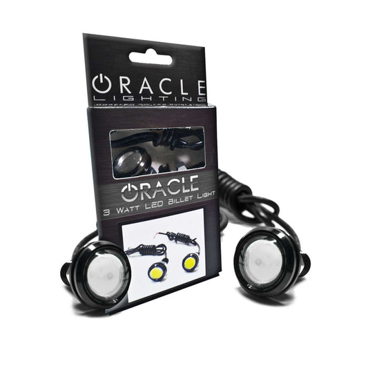 Oracle Lighting 3W Universal Cree LED Billet Lights Amber Pair MPN ORA5410-005 For Universal use