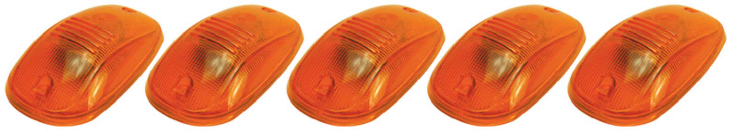 PACER PERFORMANCE  Hi-Five Cab Roof Lights Amber 5 Light Kit  PCP20-246