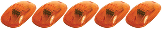 PACER PERFORMANCE  Hi-Five Cab Roof Lights LED Amber 5 Light Kit  PCP20-247
