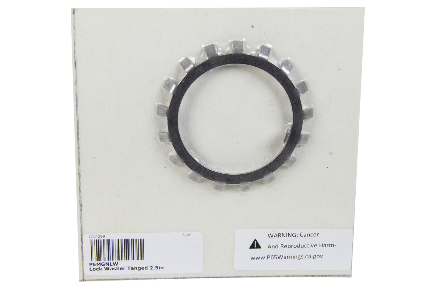 PEM  Lock Washer Tanged 2.5in GN   PEMGNLW