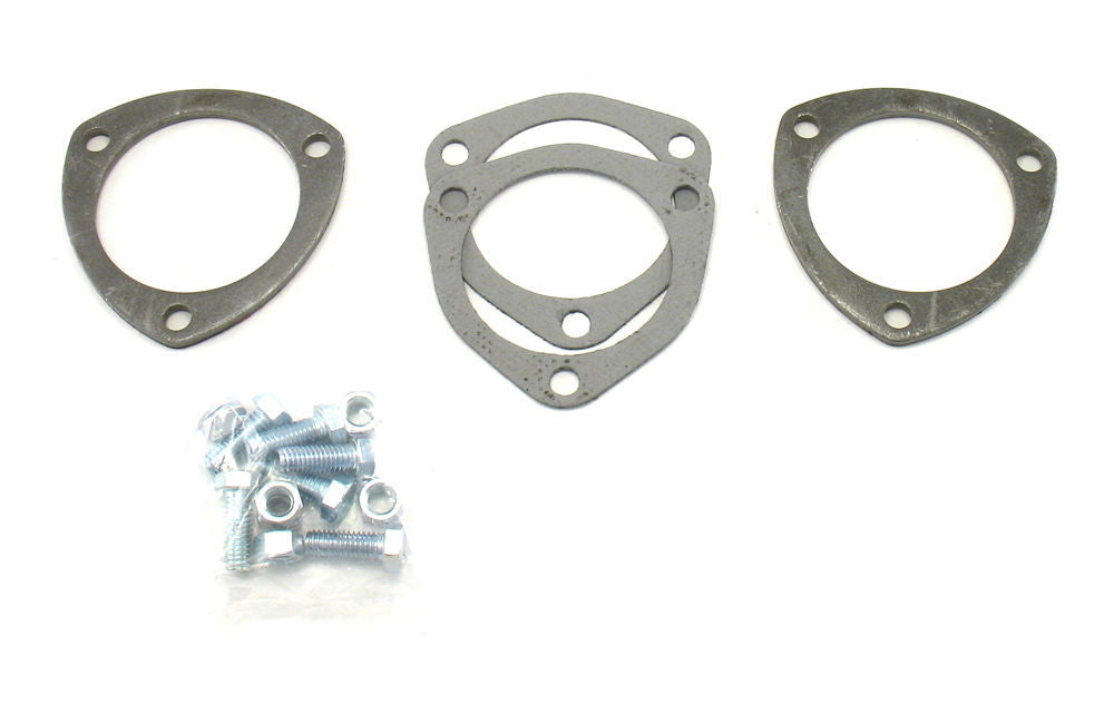 PATRIOT EXHAUST  Collector Flanges - 1pr 3-Bolt- 3in Dia.   PEPH7260