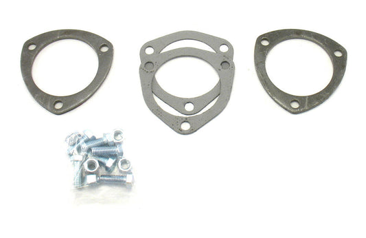 PATRIOT EXHAUST  Collector Flanges - 1pr 3-Bolt- 3in Dia.   PEPH7260