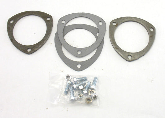 PATRIOT EXHAUST  Collector Flanges - 1pr 3-Bolt 3-1/2in Dia.   PEPH7261