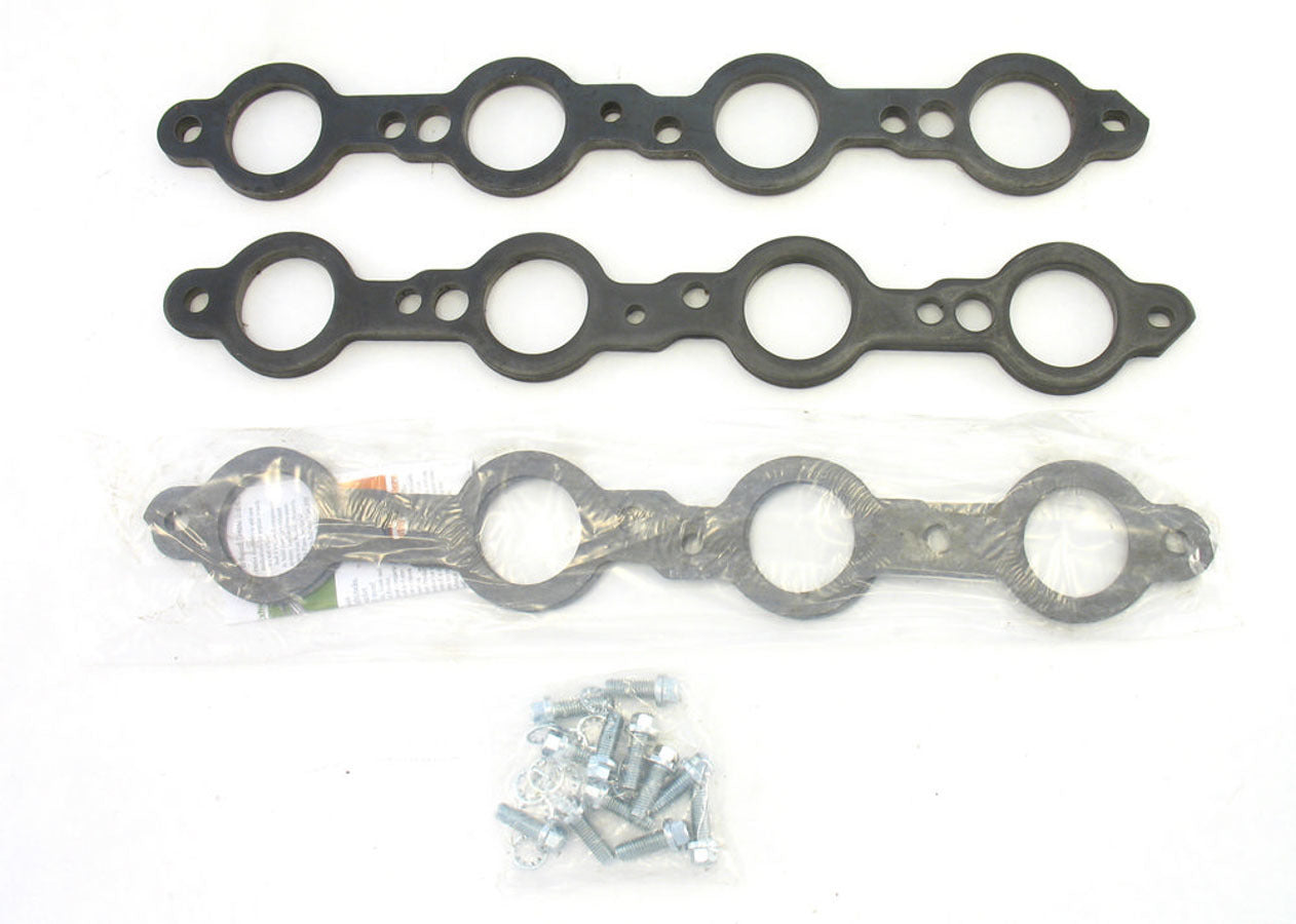 Patriot Exhaust Header Flange Kit - GM LS1 - 3/8 Thick MPN PEPH7893 For GM LS-Series
