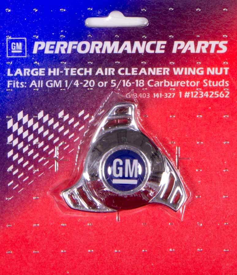 Proform  Air Cleaner Center Nut- Large Hi Tech GM Logo   PFM141-327