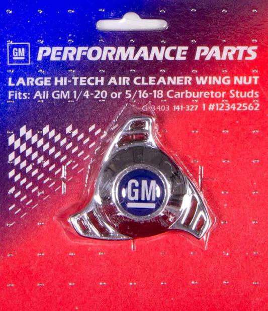 Proform  Air Cleaner Center Nut- Large Hi Tech GM Logo   PFM141-327