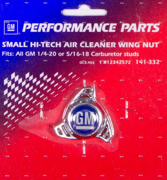 PROFORM  Air Cleaner Center Nut- Small Hi Tech GM Logo   PFM141-332